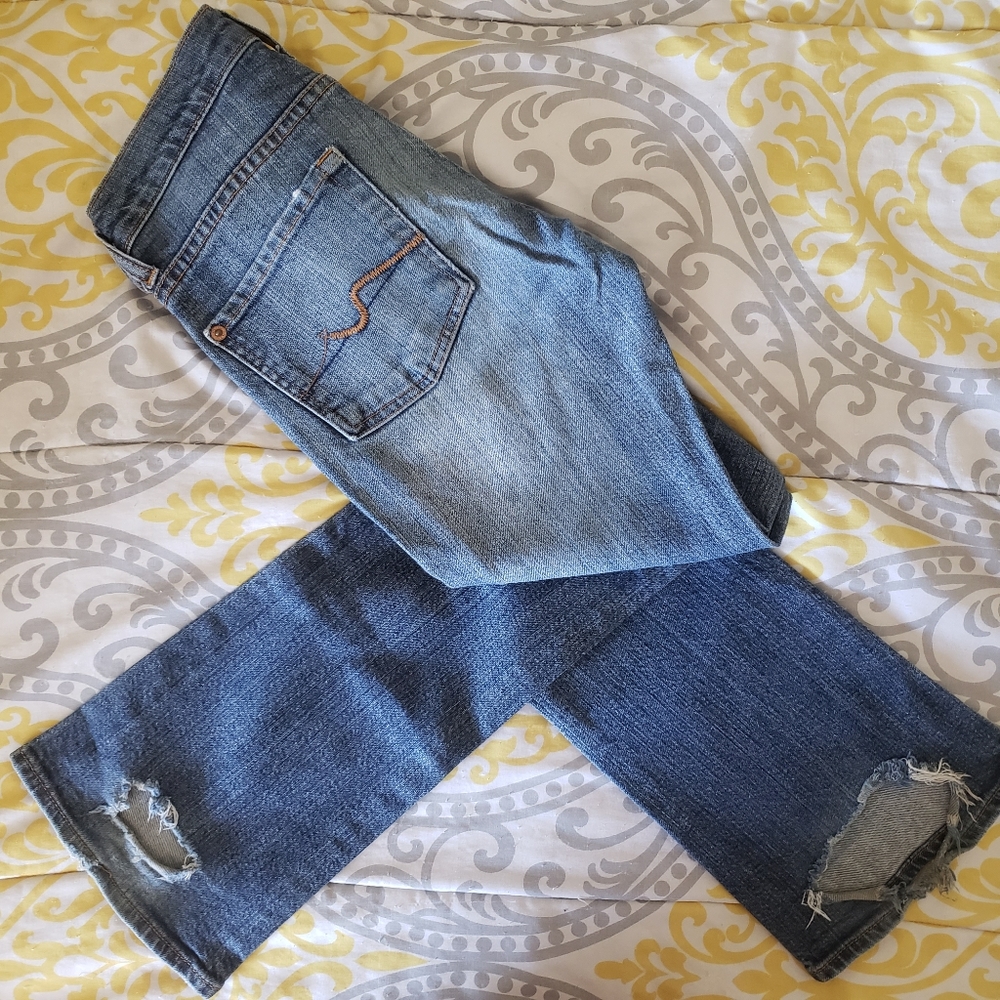 Bootcut 7 Jeans, 24 - Picture 5 of 8